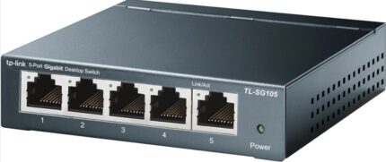 TP-Link TL-SG105 5-Port Gigabit Steel Desktop Switch