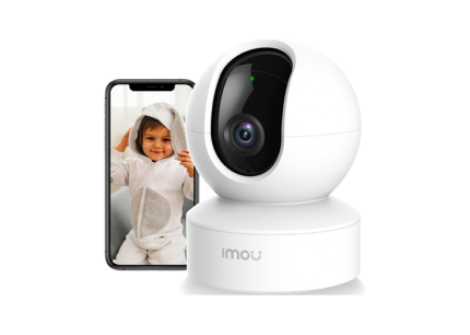 Imou 1080P Security Camera for Home Smart Camera Indoor Surveillance Home Camera 360° Motorized, IR Night Vision Baby Monitor Abnormal Sound, Two-way Talk, Pet Camera, Built-in Siren (DK2 1080P)