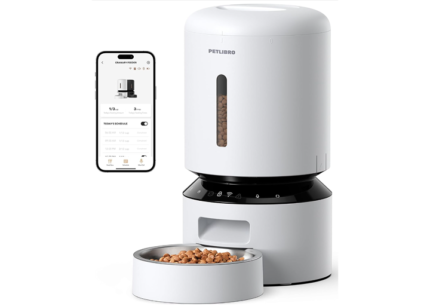 PETLIBRO Automatic Cat Feeder, Granary 5G WiFi Pet Feeder with APP Control, for Pet Dry Food, Freshness Preservation, 5L Timed Cat Feeder with Low Food Sensor, Up to 10 Meals Per Day for Cats Dogs