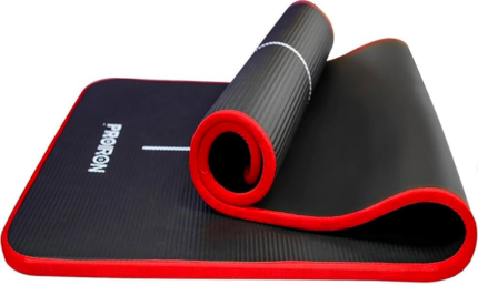 PROIRON Yoga Mat Non-Slip Eco Friendly NBR All-Purpose 10mm Thick Exercise Mat High Density Anti-Tear Pilates Mat with Carrying Strap for Yoga Pilates and Gymnastics - 183cm x 66cm x 1cm